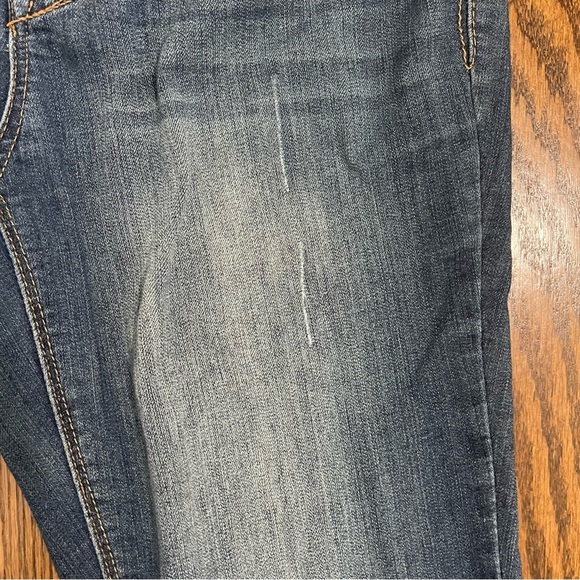 1822 Denim Adrianna Style Women's Blue Jeans Frayed Size 6 - Picture 6 of 11